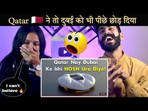 Indian Reaction : Qatar Made Dubai Jealous 🔥 | 8 Amazing World Cup Stadium 😍 | Neha Rana