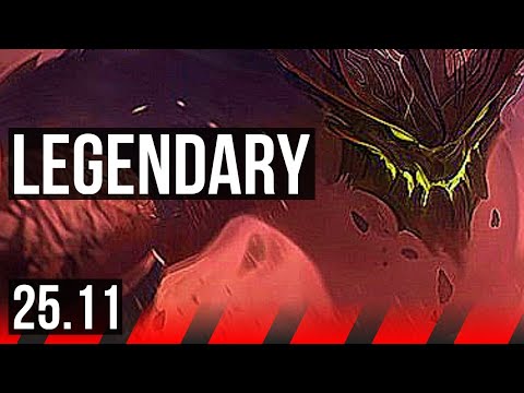 MALPHITE vs RIVEN (TOP) | 9/0/5, Legendary | KR Master | 25.11