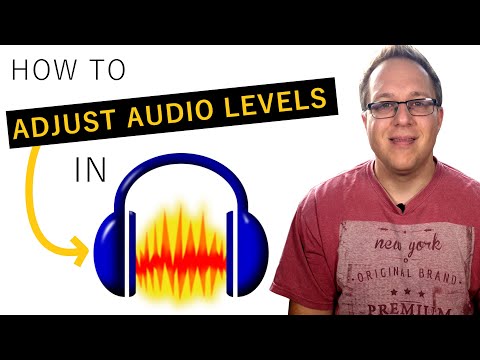 How to Adjust Volume Levels in Audacity
