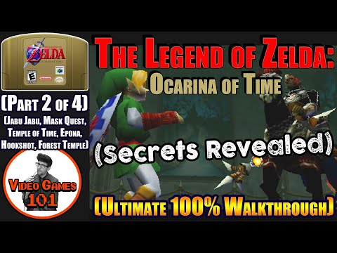 The Legend of Zelda: Ocarina of Time Walkthrough N64 | 100% Guide | Part 2 of 4 | Video Games 101