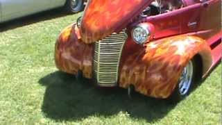 preview picture of video 'Union Grove Lion's Club Annual Chicken BBQ and Car Show - 1938 Chevy Deluxe Coupe - 6-3-12'