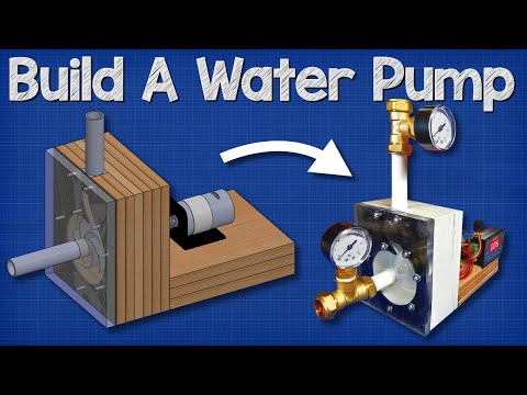 DIY Centrifugal Pump How to make a pump from wood and optimise with CFD