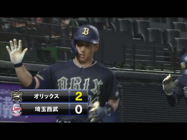 【6回表】ついに出た!! オリックス・吉田正の今季初アーチは均衡を破る先制の2ラン!! 2020/7/1 L-B