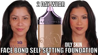 2 DAY WEAR *new* URBAN DECAY FACE BOND SELF SETTING FOUNDATION *oily skin* | MagdalineJanet