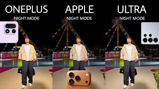 OnePlus 15 VS iPhone 17 Pro Max VS Samsung Galaxy S25 ULTRA | NIGHT MODE | Camera Test 