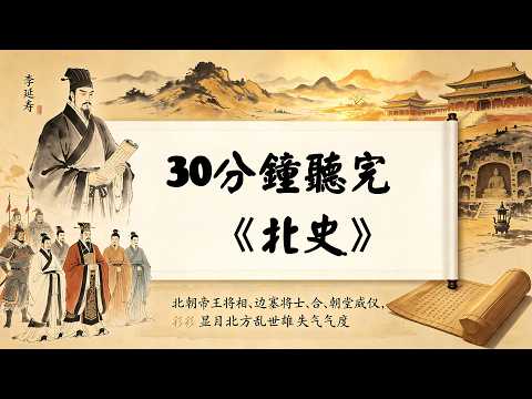 30分鐘聽完《北史》高歡和宇文泰誰是老闆天花板？為何跟著榜一大哥的都死了，跟著窮小子的卻開創了隋唐盛世？#北史 #高歡 #宇文泰 #沙苑之戰 #中老年閱讀 #退休生活  #助眠 #經典解讀 #人生智慧