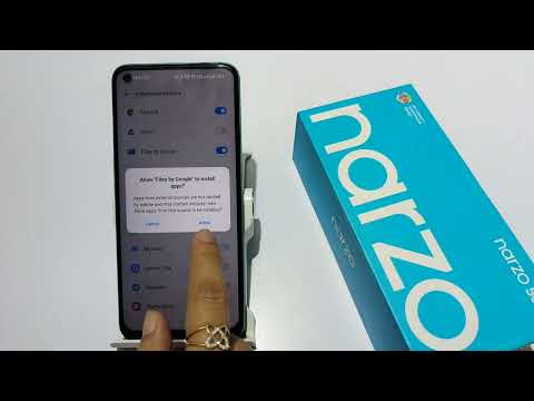 How to insatll unknown sources in realme narzo 50 pro 5g | Apk install kaise kare