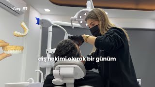 DİŞ HEKİMİ OLARAK BİR GÜNÜM | çift klinik, bol hastalı yoğun bigün
