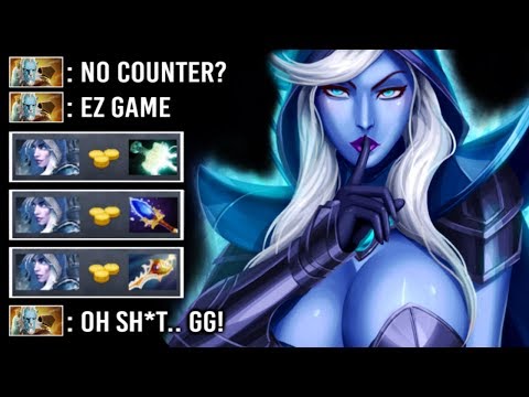 EPIC Pro Divine Rapier Drow Ranger vs Hard PL! RAMPAGE Electric Split Shot Build by TrazaM Dota 2