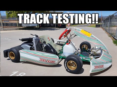 2020 Tony Kart 401R 125cc Rotax | Track Testing at Canberra Fairbairn Park Go Kart Race Track