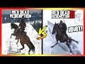 HORSES LOGIC in Red Dead Redemption Games! (RDR1 vs. RDR2)