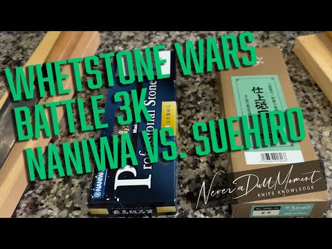 Whetstone Wars - Battle 3000 - Naniwa Professional Stone (New Chosera) vs. Suehiro (Ouka)