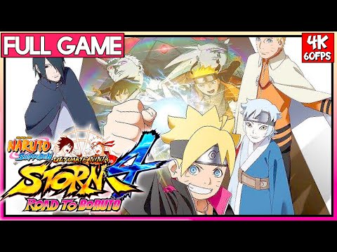 NARUTO STORM 4: ROAD TO BORUTO【FULL GAME】 Walkthrough  | 4K60FPS | No Commentary Longplay