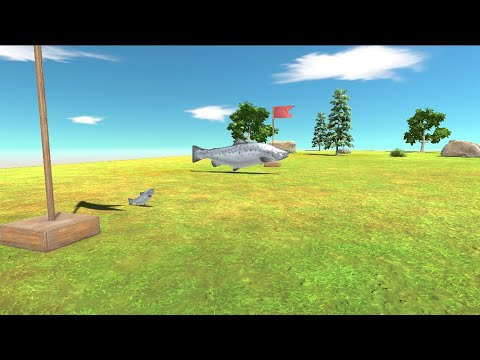 Small vs Big Aquatics Speed RACE - Animal Revolt Battle Simulator