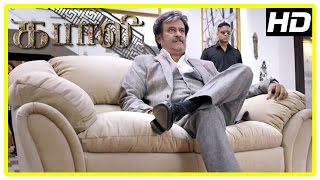 Kabali Tamil Movie  Rajini mass dialogue to Winsto