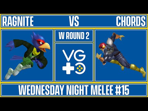 Wednesday Night Melee #15 - Winners Round 2 - Ragnite (Falco) vs. Chords (Captain Falcon)
