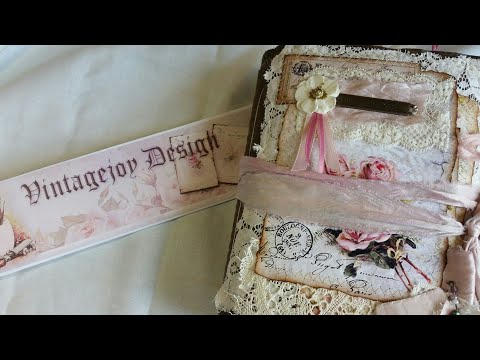 Pink Softcover Journal; Project Share using VintagejoyDesign (SOLD)