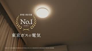 東京ガスの電気　つけたまま篇15s