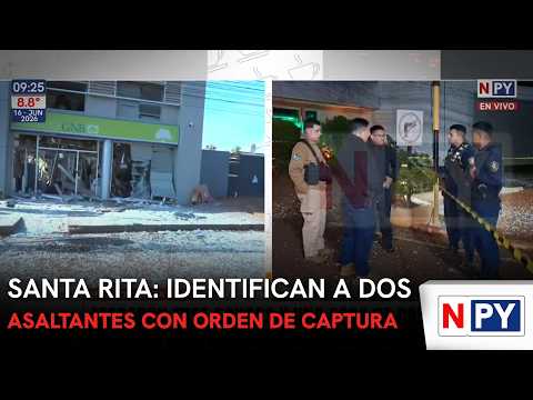 Santa Rita: Identifican a dos asaltantes con orden de captura