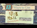 13 Junk Mail Envelope Ideas including pockets, shakers, and booklets!