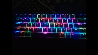 T8 ziyoulang review ( how to turn on the lights and change the colors )
