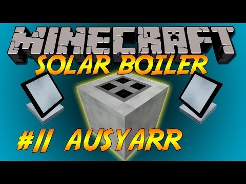 FTB Solar Boiler, Green power with factorization & powerconvertors Let's Play Ep11