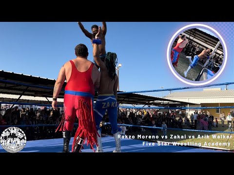 (Full Match) Rakzo Moreno vs Arik Walker vs Zakai Living Five Star Wrestling Academy Menudo Bowl