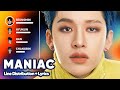 Stray Kids MANIAC Line Distribution Lyrics Karaoke PATREON REQUESTED
