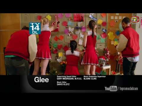 FOX promo thumbnail for Glee S5E3 'The Quarterback' with memorial lighting in the choir room