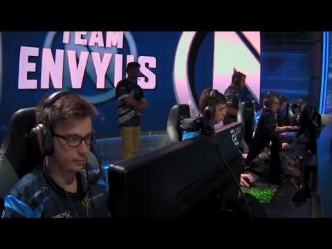 Gambit Gaming - Envyus. E-League. 4-kills by aPex