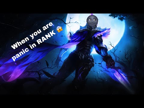 When your panic  in RANK GAME 😱🌚…. #mlbb #gusiongameplay #gusionbuild #neutral