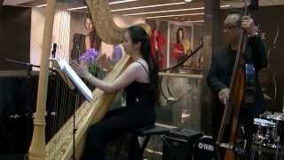 Harp Music: Try To Remember (Jerry Orbach) by Junedy Lim @ Paragon Music En Vogue 09 Sep 13