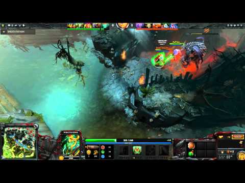 Dota 2 | Kill Roshan lvl 1 - combo