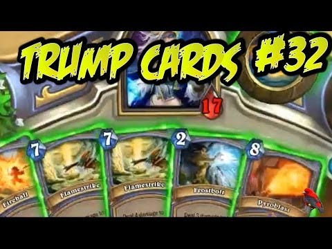 Hearthstone: Trump Cards 32 - Mage 2x Pyroblast