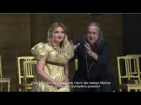 Oksana Volkova as Marina Mnishek ( Boris Godunov) duet Marina and Rongoni