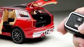 Unboxing of EV SUV Diecast Model Car with Remote to Open Doors 😱