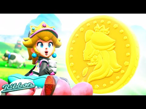 Mario Kart World - All 200 Peach Medallion Locations (Full Route Walkthrough)