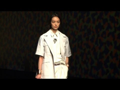 Kenzo Spring Summer Women Collection 2013 in Paris (itw)