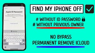 How To Turn Off Find My iPhone Without Password & Previous Owner 2021
