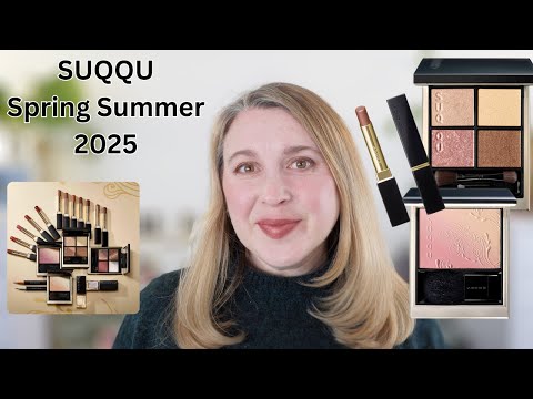 SUQQU Spring Summer 2025 | Eyeshadow 14, Blush 107, Velvet Fit Lipstick 101 | Review, Swatches, Comp