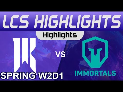SR vs IMT Highlights LCS Spring Season 2024 W2D1 Shopify Rebellion vs Immortals by Onivia