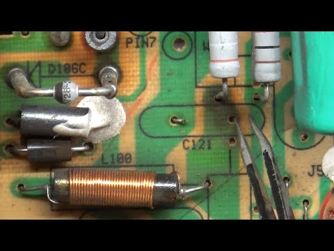 27" K7500 Arcade Monitor Chassis Repair - No Focus Control + Pincushion Issues, C121 Missing?