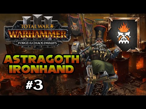 The Black Orc Invasion + Quest Battle  - Astragoth Narrative RoC Campaign #3 | Total War Warhammer 3