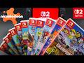 EVERY Best Nickelodeon Games Complete Collection Unboxing Gameplay Nintendo Switch 2