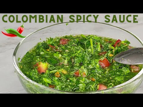 How a Nigerian girl Prepared Aji Colombian Salsa (Spicy Salsa) Navinas kitchen