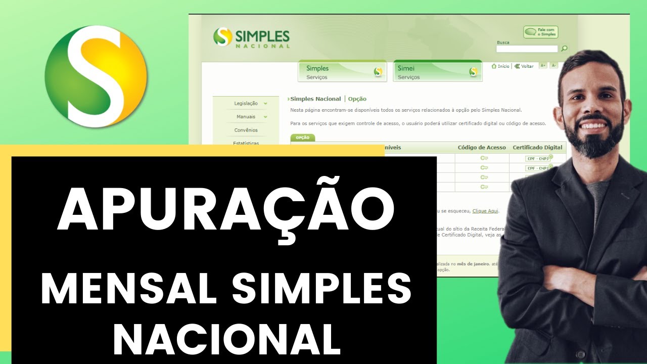 SIMPLES NACIONAL apuração mensal (DAS) - PASSO A PASSO na prática!