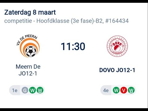 20250308 - 3 - VV de Meern JO12-1 - Dovo JO12-1