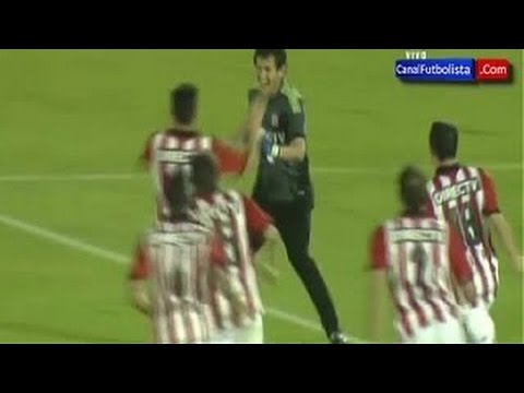 Peñarol 2-1 Estudiantes LP (1-3 Penales) Copa Sudamericana 2014