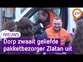 Dorp in groot verdriet na stoppen postbode Zlatan