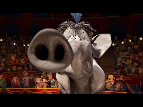 Disaster at the Circus (this elephant sat on a child!) | Madagascar 3 | CLIP